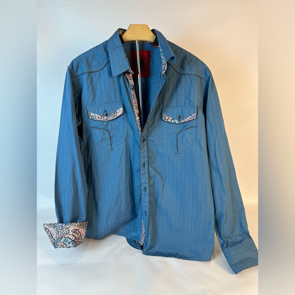 Platini Men's Designer Shirt Casual Button Up (see description)